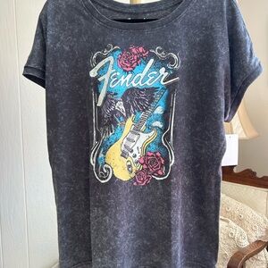 Fender Charcoal Gray T-Shirt